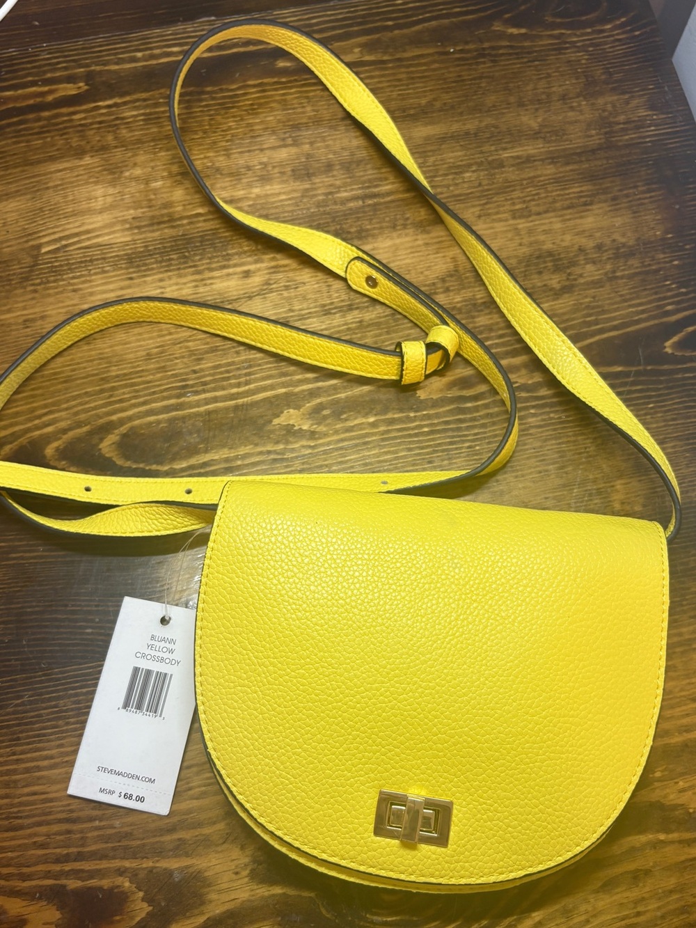 Steve Madden Yellow‎ Crossbody Purse
